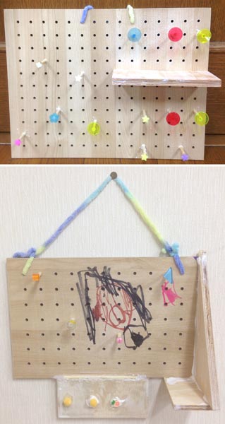 手作りディスプレイキーホルダースタンドの画像2